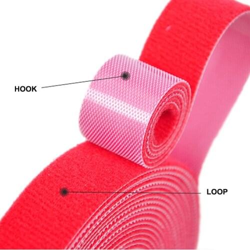 5Meter/Roll 15/20mm Color Velcros Self Adhesive Fastener Tape Reusable Strong Hooks Loops Cable Tie Magic tape DIY Accessories