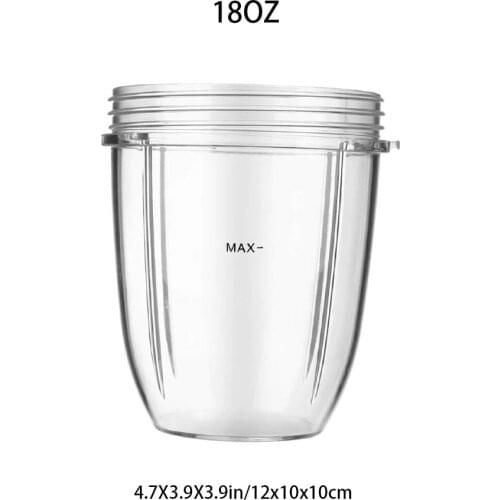 18OZ Juicer Cups Replaceable Mug Blender Clear Accessories Replacement For Nutribullet Kitchen Tool Transparent Cups
