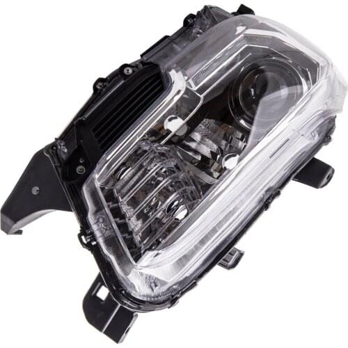 LED DRL Black Projector Headlights Headlamps For Toyota Tacoma TRD 2016-2019 TO2502244, TO2503244