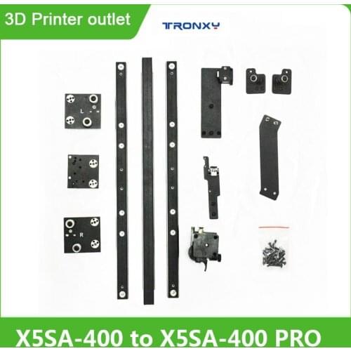 TRONXY 3D Printer Upgrade Kits X5SA-400 to X5SA-400 PRO XY Axis Guide Rail Accessory Ti-tan Extruder for Flexible Filament