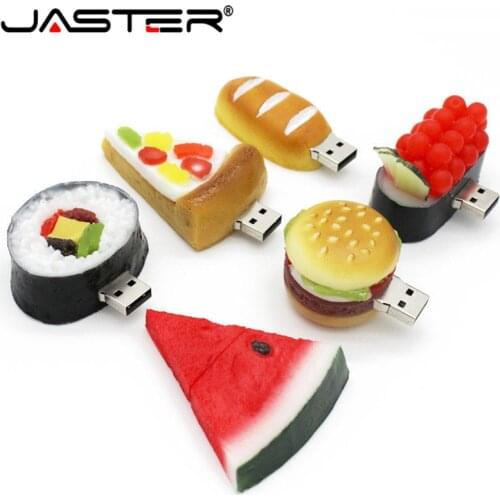 Kdata Hambugar Burger Food Series Usb Flash Drive Creative Sushi Pendrive Pen Drive 4gb 8gb 16gb 32gb Memoria Usb Gift Toy