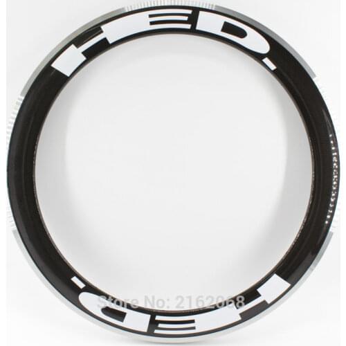 Brand New 700C 60mm with aluminum alloy brake surface clincher rim Road bike 3K UD 12K carbon fibre bicycle wheels rim Free ship