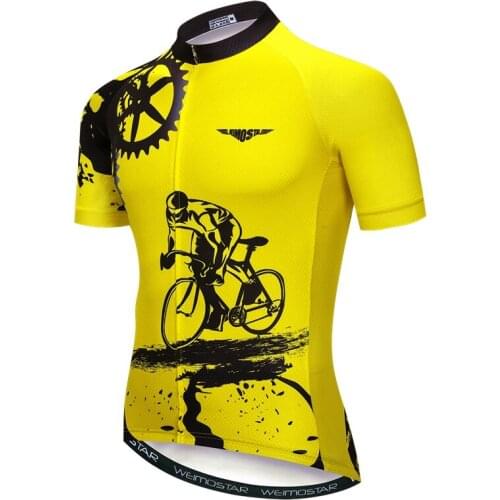 Weimostar Short sleeve Cycling Jersey 2018 Men Ropa ciclismo Bicycle Jersey Sport maillot ciclismo Outdoor Cycling Clothing Tops