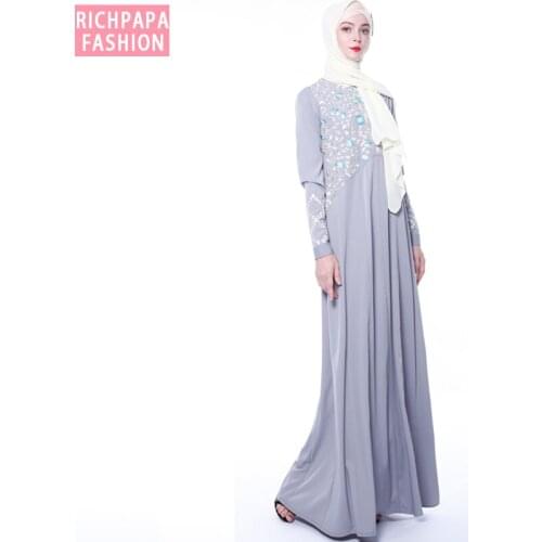 Plus Size Vestido Longo Women Maxi Long Embroidery Dress Sukienka Long Sleeve Party Dresses Vestidos Robe Longue Femme Elbise