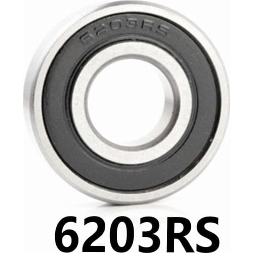 1pcs/lot 6203RS Deep Groove Ball Bearing 6203-RS 6203RS 17*40*12mm 17*40*12 High Quality