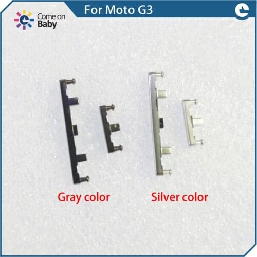 10set/20pcs For Motorola MOTO G3 G 3rd Gen xt1544 xt1550 xt1540 Volume Power Buttons Power Button + Volume Button Side Button