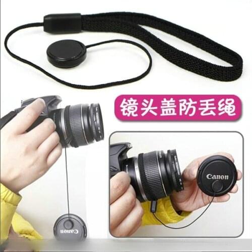 300PCS DSLR Lens Cover Cap Holder Keeper Strap Cord String Leash Rope For Canon For Nikon For sony SLR DSLR Digital Film Camera