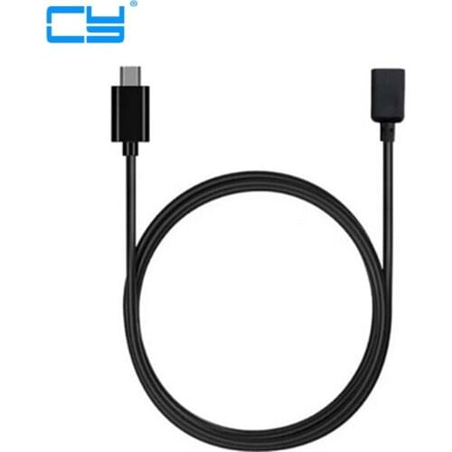 5 core Micro USB 2.0 5Pin Male to Female M to F Extension connector cable Long plug Connector Support OTG audio video extension