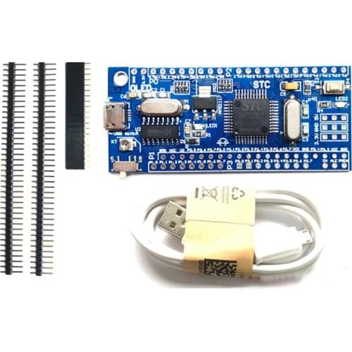 51 Single Chip Microcomputer Minimum System Board STC89C52RC STC51 STC89 Development Board C51 System Board