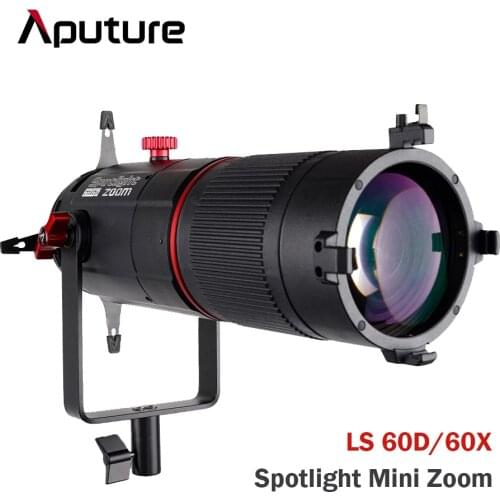 Aputure Spotlight Mini Zoom Lens Precision Pattern Projection Lens Modifier with Gobo for LS 60D 60X