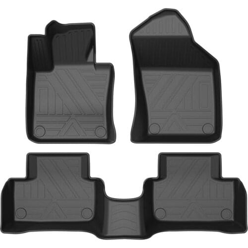 Car Mats For Volvo V60 2020 Floor Carpets Mat All-Weather TPE Durable Waterproof Protection Interior Details Auto Accessories