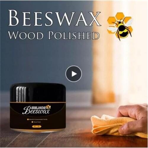 Household Solid Wood Polishing Natural Beeswax Furniture Care Polishing Bee Wax Conditioner Wood Doors Polish Waterproof Wax