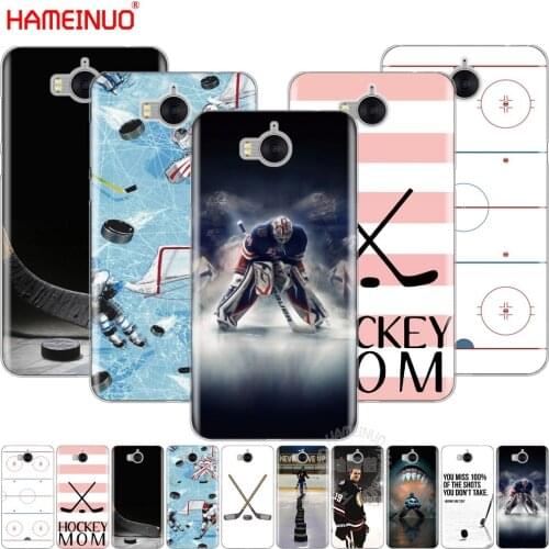 HAMEINUO ice Hockey Rink sport Mom cell phone Cover Case for huawei honor 3C 4X 4C 5C 5X 6 7 Y3 Y6 Y5 2 II Y560 Y7 2017