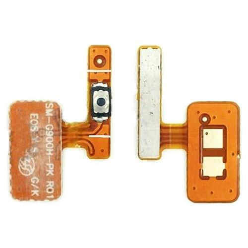 New Power on/off button flex cable Replacement for Samsung Galaxy S5 G900F G900H G9006V/G9008V/W/09D