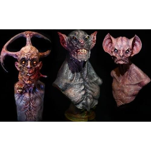 New Worth Collection TF Toys Figure Resin Aris 1: 3 Aris vampire and Zombie bust statue 14cmW*11cmL*24cmH