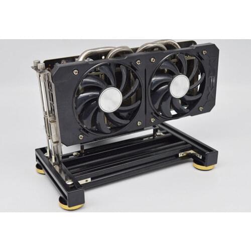 New PCI-E 16x 3.0 For Graphics card Bracket DIY External Cooling Accessories Base Graphics Card Extension cable Heatsink Holder