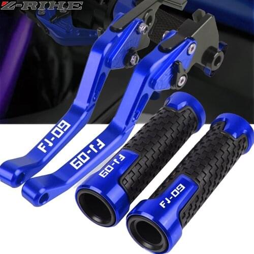 For YAMAHA MT09 MT-09 MT 09 FZ-09 FJ09 2014 2015 2016-2018 Tracer 900 Motorcycle Brake Clutch Lever+22MM Handle Grips Handleba