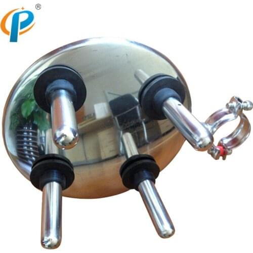 With Leather Packing Stainless Steel Cleaning Washing Plate for Milking Parlor Spare Parts