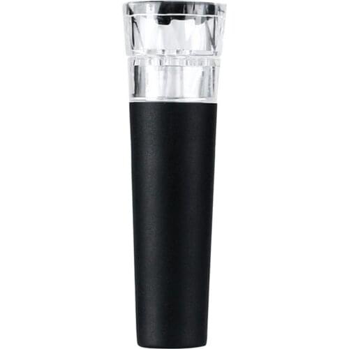 Silicone Caps Wine Stopper Stainless Steel Saver Sealing With Vacuum Pump Mouth Dispenser 8.4X1.6X1.6CM Air Lock Aerator