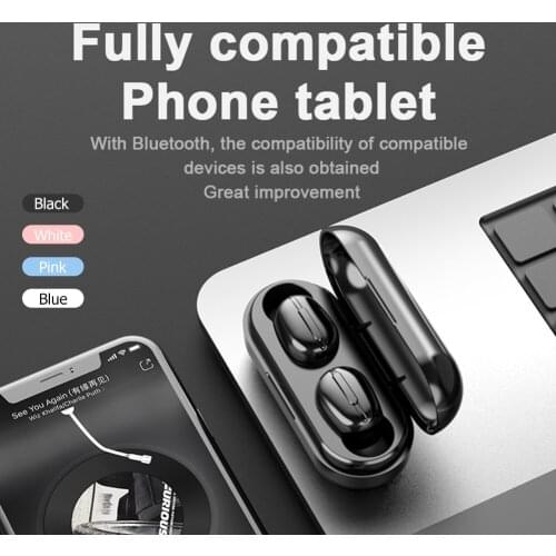 L13 TWS Earbuds Wireless Headset Stereo Earphones Waterproof Mini Sports In-Ear Headphones with Mic Easily Carrying