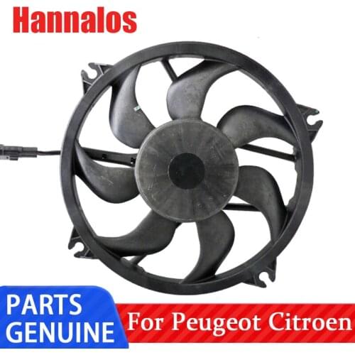 1253K4 engine cooling fan heat sink fan motor assembly for Peugeot 307 308 408 3008 RCZ Citroen C4 DS5 original brand new