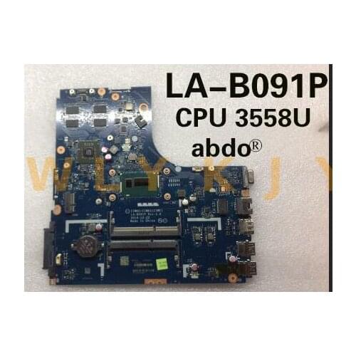 ZIWB2 / ZIWB3 / ZIWE1 LA-B091P is suitable for Lenovo B50-70 N50-70 notebook motherboard CPU 3558U GPU R5 M230 100% test work