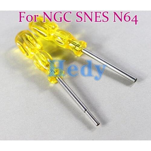 3PCS high quality 3.8mm 4.5mm Security Screw Driver Screwdriver for Nintendo NGC N64 SFC WII