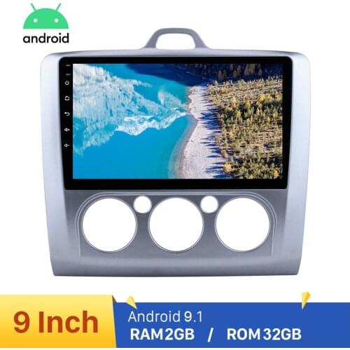 9" 2G+32G Android 10.1 Car Multimedia Video Player Navigation GPS For ford focus 2 3 Mk2/Mk3 2004-2011 2Din Car Radio Stereo