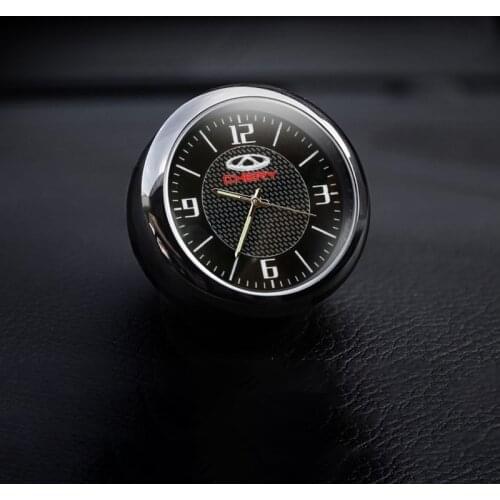 Car Luminous Quartz Clock Internal Stick-On Digital Watch for Chery QQ Tiggoa A3 A5 M11 Fora Amulet 5Plus GX Auto Accessories