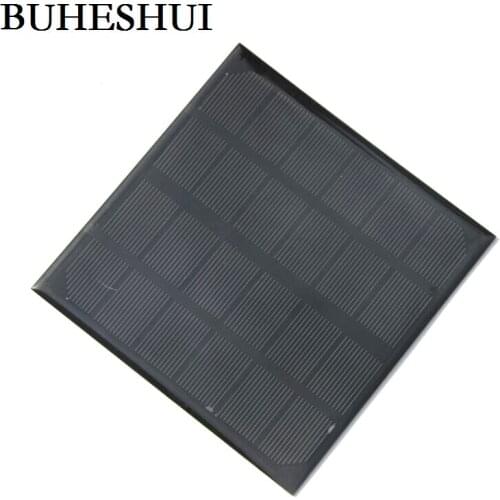 BUHESHUI Monocrystalline Solar Cell Panel Solar Module Diy Solar charger 3W 6V 520Ma 145*145MM 2pcs High Quality Free Shipping