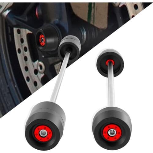 For BMW S1000R 2014 2015 2016 2017 Motorcycle Front Rear Axle Sliders Wheel Protection