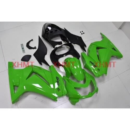 For Ninja 250R 2008 - 2014 Full Body Kits EX250 2009 Fairing Kits for Kawasaki Zx250r 2013 Green Black Bodywork