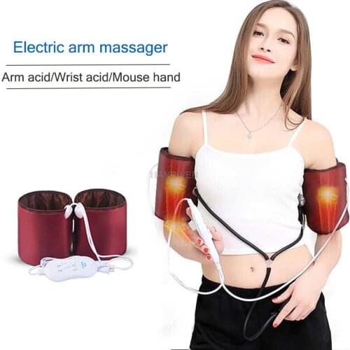 220V electric arm massage tool joint pain vibration device wrist and elbow heating massager home massage therapy