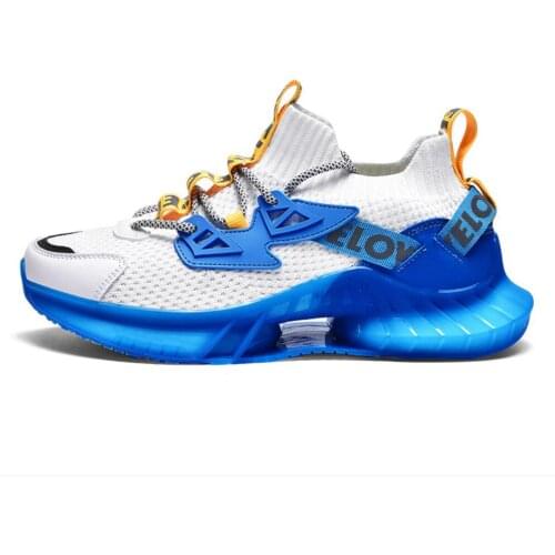 Fashion Men Sneakers Mesh Casual Shoes Lac-up Mens Shoes Lightweight Vulcanize Shoes Walking Sneakers Zapatillas Hombre