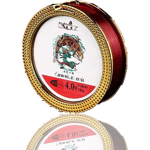 50M Nylon Fishing Line Saltwater Carp Bass Fishing Ice Fishing Line Fly Line German Tin Can Fishing Line