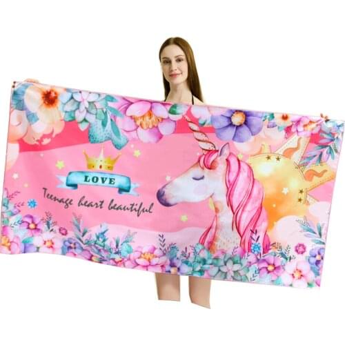 Summer Sand Free Quick Dry Beach Towel Microfiber Bath Cushion Swimming Personalized Simple Pattern Sport Pool Yoga 140*70