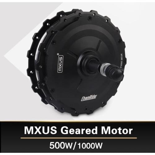 Electric bicycle Motor wheel 1000W Hub motor 500W Ebike Geared motor MXUS XF19R Rear Motor Powerful Waterproof connector