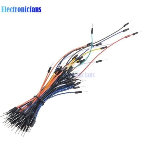 65pcs Breadboard Jumper Cables Jump Code Wire Kit Set For Arduino