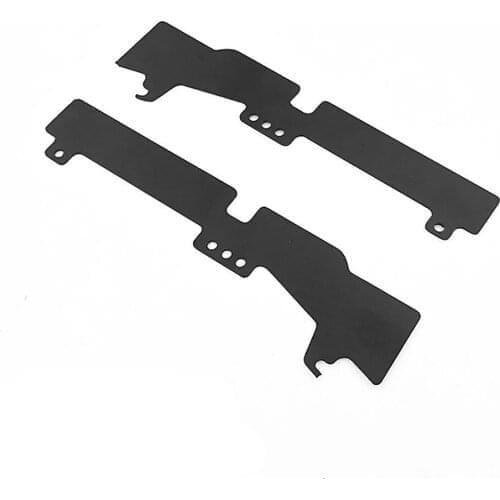 1 set Rear Wheel Cover Casing Guard Fender Eyebrow Lining for RC4WD 4RUNNER + TF2 Chassis RC Car Wheel Cover Accessories