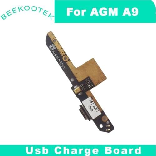 New For AGM A9 Cell Phone New Original USB Charger Plug Board Parts Repair Accessories Replacement