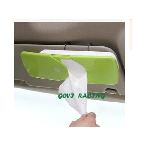 10.5x23.5cm NEW STYLE Car tissue box sun shade box Windshield Visor Window Sunshade UV Protect Car Window Film car-styling
