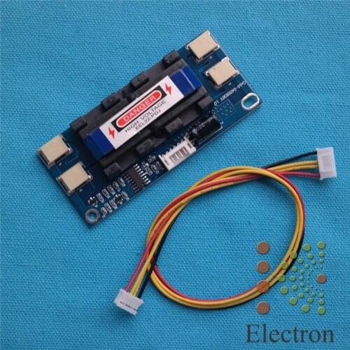 Universal CCFL Inverter 4 Lamps 10-30V for 15-24" Widescreen LCD Laptop Monitor small size can Replacement