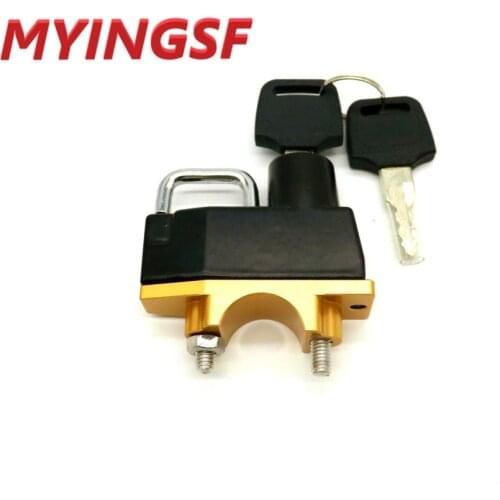 Helmet Lock For HONDA VFR800 VFR800X VFR800F VFR1200F VFR1200X CBR900RR CBR929 CBR954 Motorcycle Accessories Handlebar Bar Clam