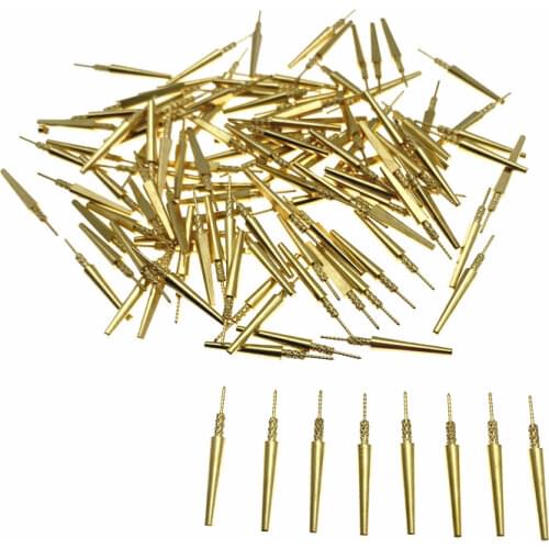500PCS NEW DENTAL #2 MEDIUM LAB BRASS DOWEL STICK PINS #2 MEDIUM