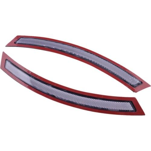 1 Pair Clear Lens Front Bumper Side Marker Light Reflector 63147290093 63147290094 Fit for BMW X5 F15 F85 2014 2015 2016 2017