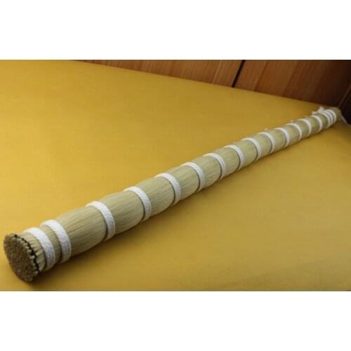 250grams of good quality white Bow Hair Natural Mongolian horse tail violin bow hair, 85cm