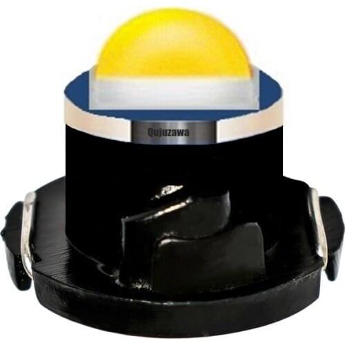 500pcs T3 T4.2 T4.7 LED Bulbs Car Dashboard Warning Indicator Light Instrument Cluster Lamp White Red Yellow Green Crystal Blue