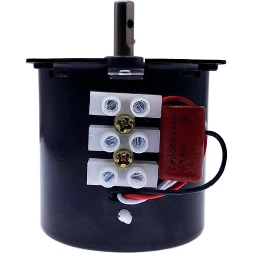 68KTYZ Mini Permanent Magnetic Synchronism Motor 220V AC 28W Micro Gear Motor 50Hz Synchronous Low Speed Reversible