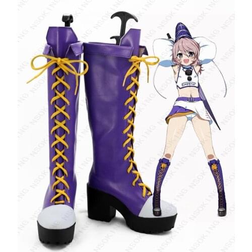 Anime shose Touhou Project Mononobe no Futo Cosplay Boots