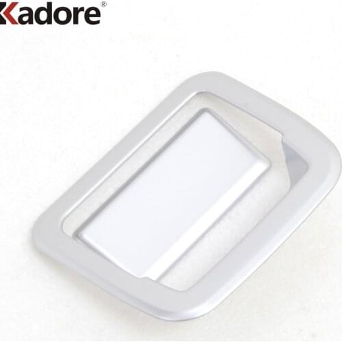 For Nissan Tiida Pulsar C13 2014 2015 2016 ABS Matte Car Storage Box Locker Handle Bowl Cover Trim Inner Storage Box Frame